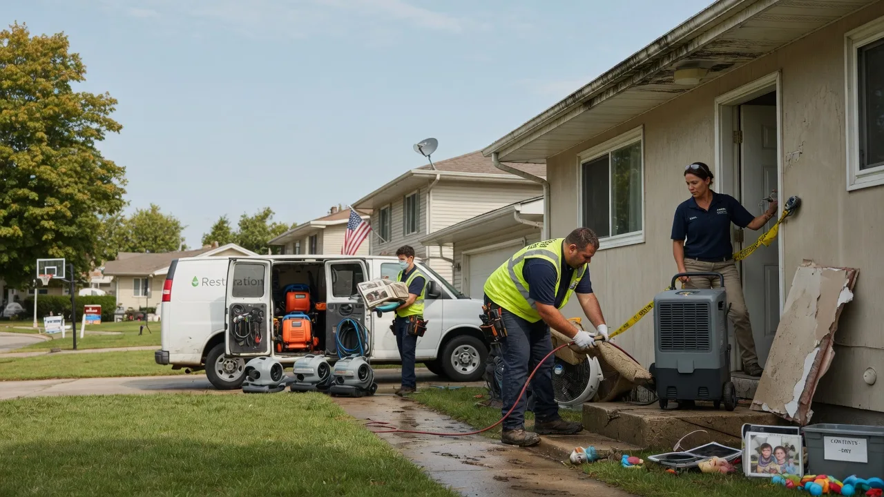 Water Damage Restoration in Amboy, IN near me